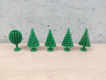 Reperto originale Alberi LEGO Vintage - Condizioni USATO CIB