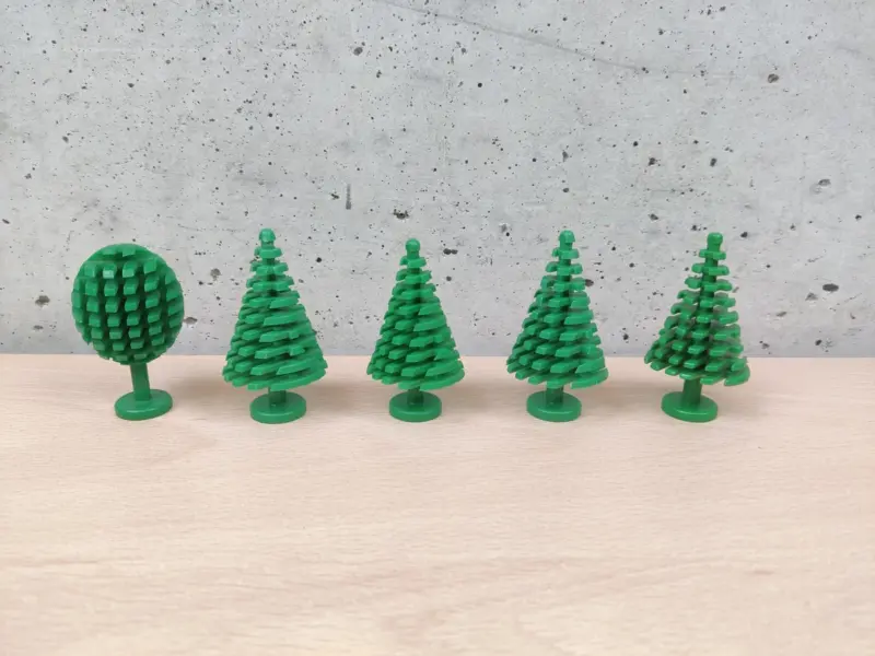 Alberi LEGO Vintage - Vista 1
