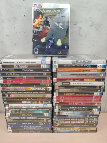 Reperto originale Lot Lotto Giochi per PC Versione France Francese - Condizioni USATO CIB