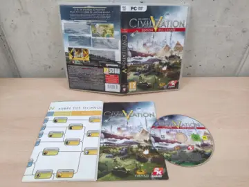Reperto originale Civilization V5 - PC Computer - Francese Completo - Condizioni USATO CIB