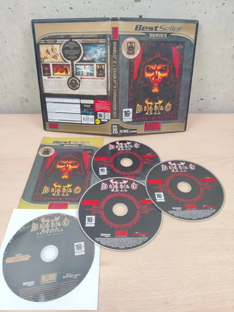 Diablo 2 + Extension Bestseller Completo - PC Computer - Francese Completo - Vista 1