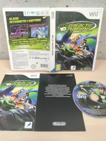 Reperto originale Ben 10 Galactic Racing - Nintendo Wii - Italiano - Condizioni USATO TESTATO 100% CIB