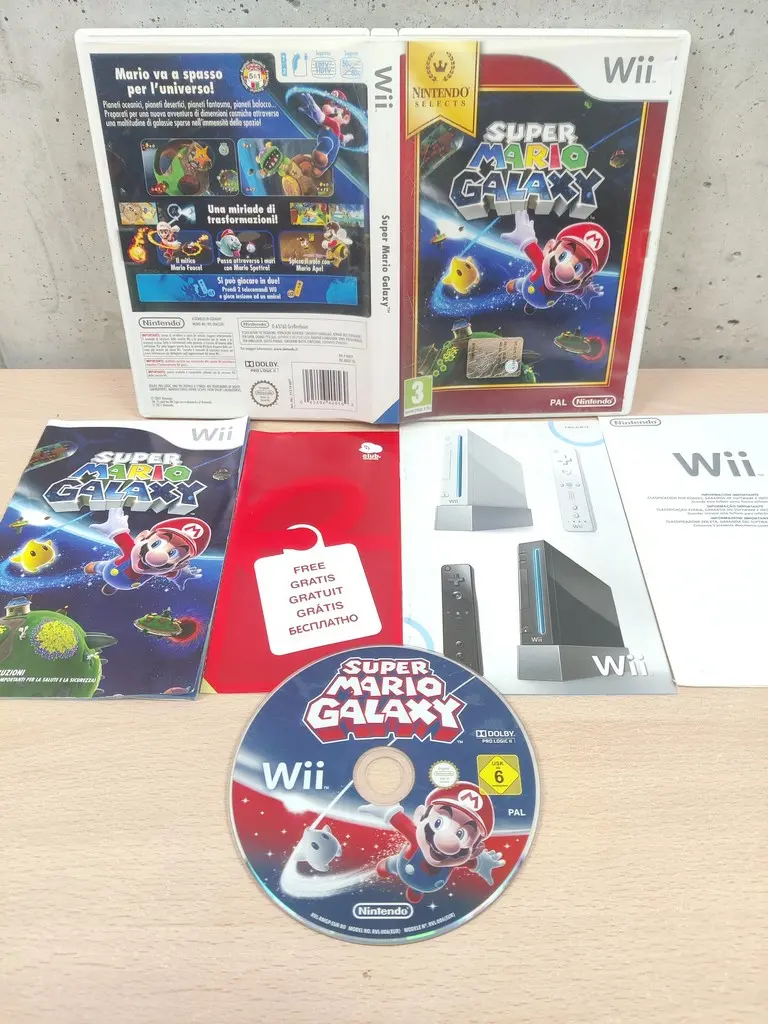 Super Mario Galaxy Selects - Nintendo Wii - Italiano - Vista 1