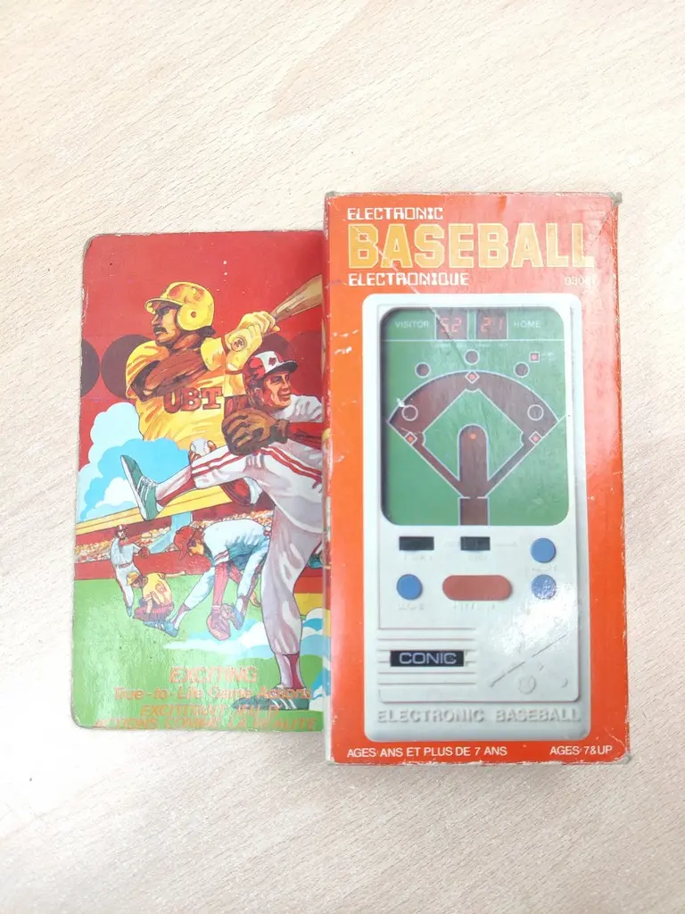 Electronic Baseball Portatile Handheld Game 03061 Conic 1979 Nuovo New - Vista 1