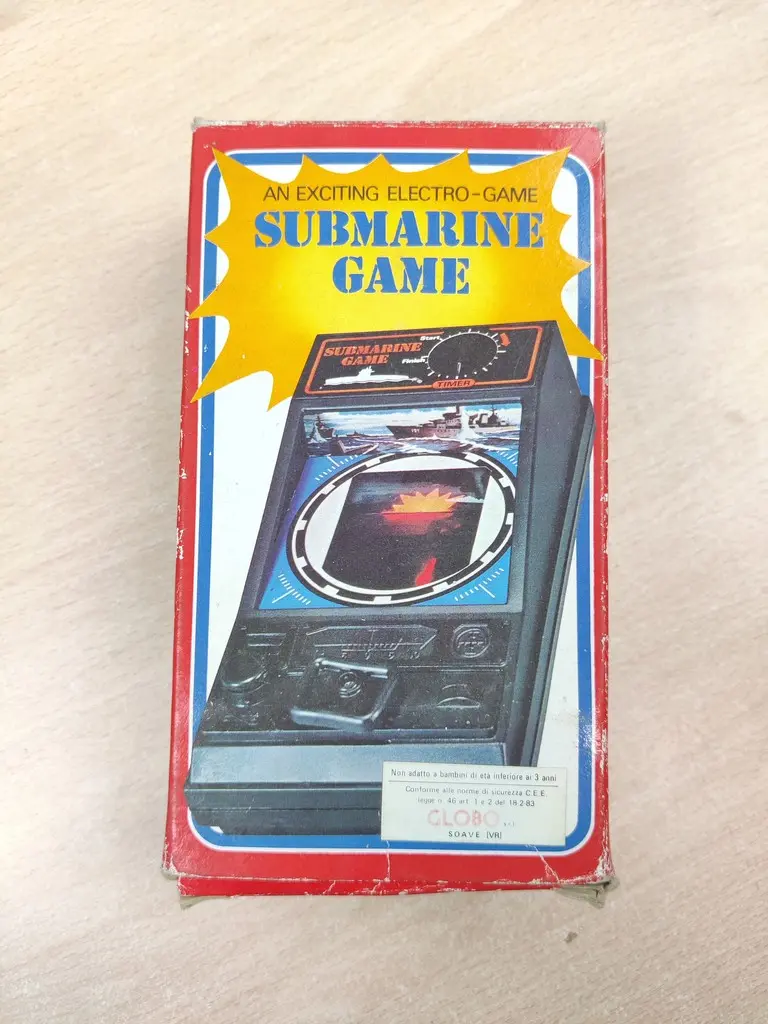 Electronic Submarine Game Portatile Handheld 6926a Anni '80 Nuovo New #02 - Vista 1