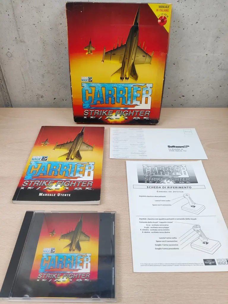 Carrier Strike Fighter If/A-18E - PC Computer Big Box - Italiano Disco Specchio - Vista 1