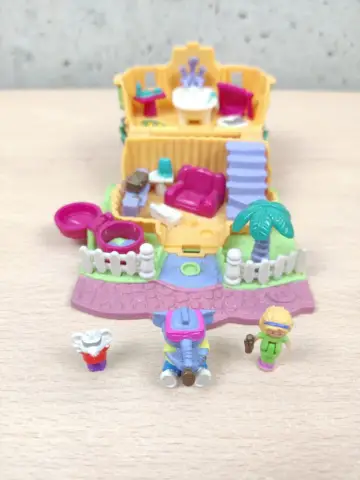 Reperto originale Playset Casa Vintage Polly Pocket Bluebird 1994 (1994) - Condizioni USATO CIB