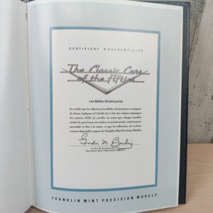 Miniatura 2 per The Classics Cars of the Fifties - Franklin Mint Guida Catalogo