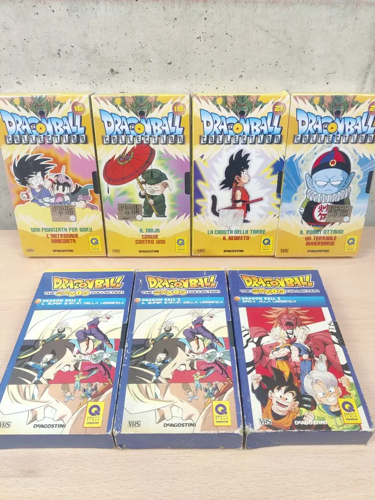 DragonBall Collection - Lotto VHS Italiano - Vista 1