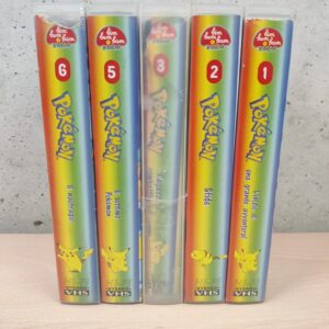Miniatura 2 per Pokemon Serie Bim Bum Bam - VHS 1999 Anime Pikachu - 5pz