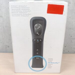 Miniatura 3 per Controller Telecomando Wii Nero + Wii Motion Plus con Scatola - Nintendo Wii Originale