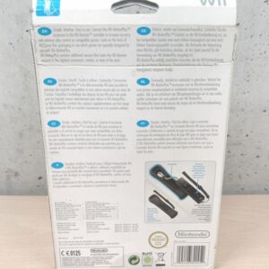 Miniatura 4 per Controller Telecomando Wii Nero + Wii Motion Plus con Scatola - Nintendo Wii Originale