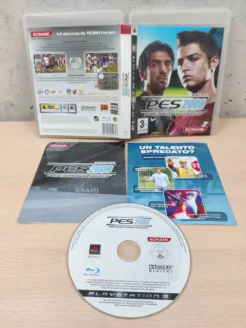 Reperto originale PES 2008 - PlayStation 3 PS3 - PAL ITA Completo (2008) - Condizioni USATO TESTATO 100% CIB