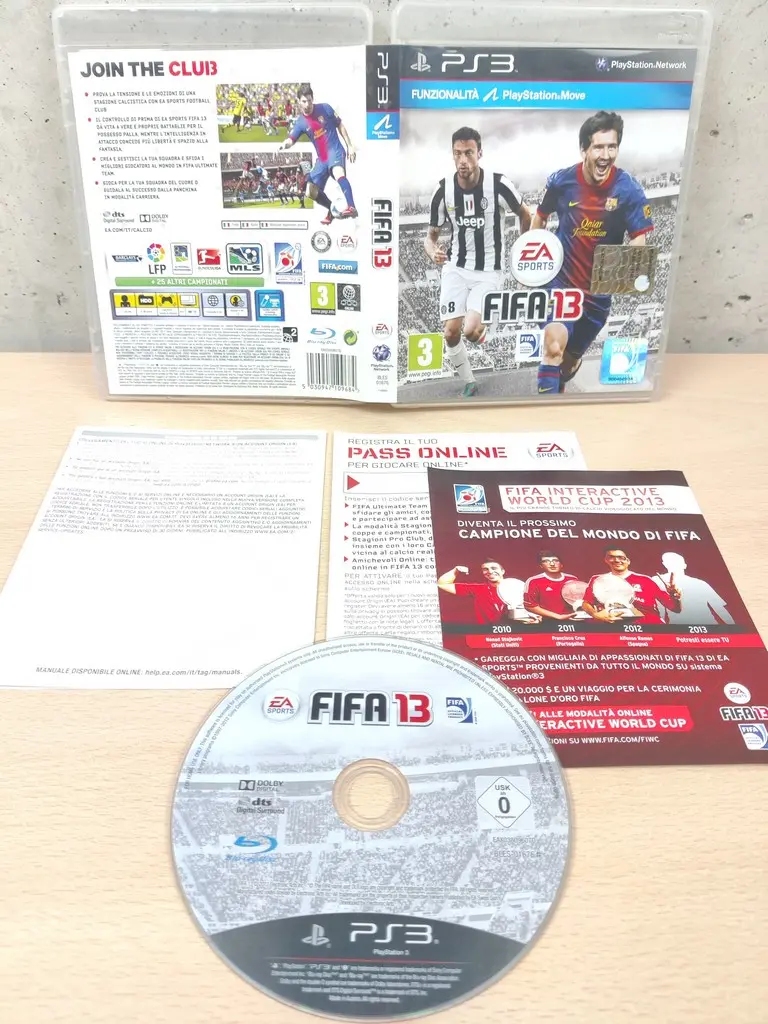 FIFA 13 - PlayStation 3 PS3 - PAL ITA Completo - Vista 1