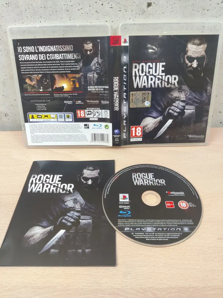 Rogue Warrior - PlayStation 3 PS3 - PAL ITA Completo - Vista 1