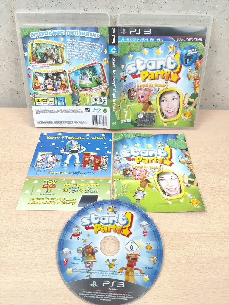 Start The Party e Qui la Festa - PlayStation 3 PS3 - PAL ITA Completo - Vista 1