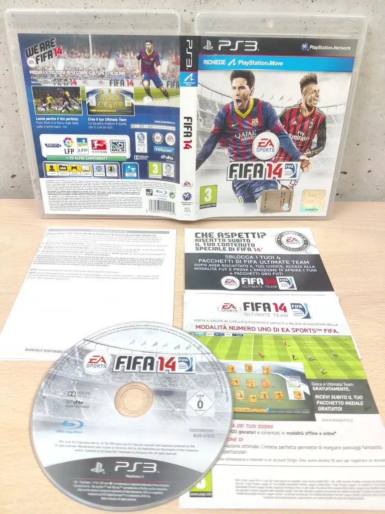 FIFA 2014 - PlayStation 3 PS3 - PAL ITA Completo - Vista 1