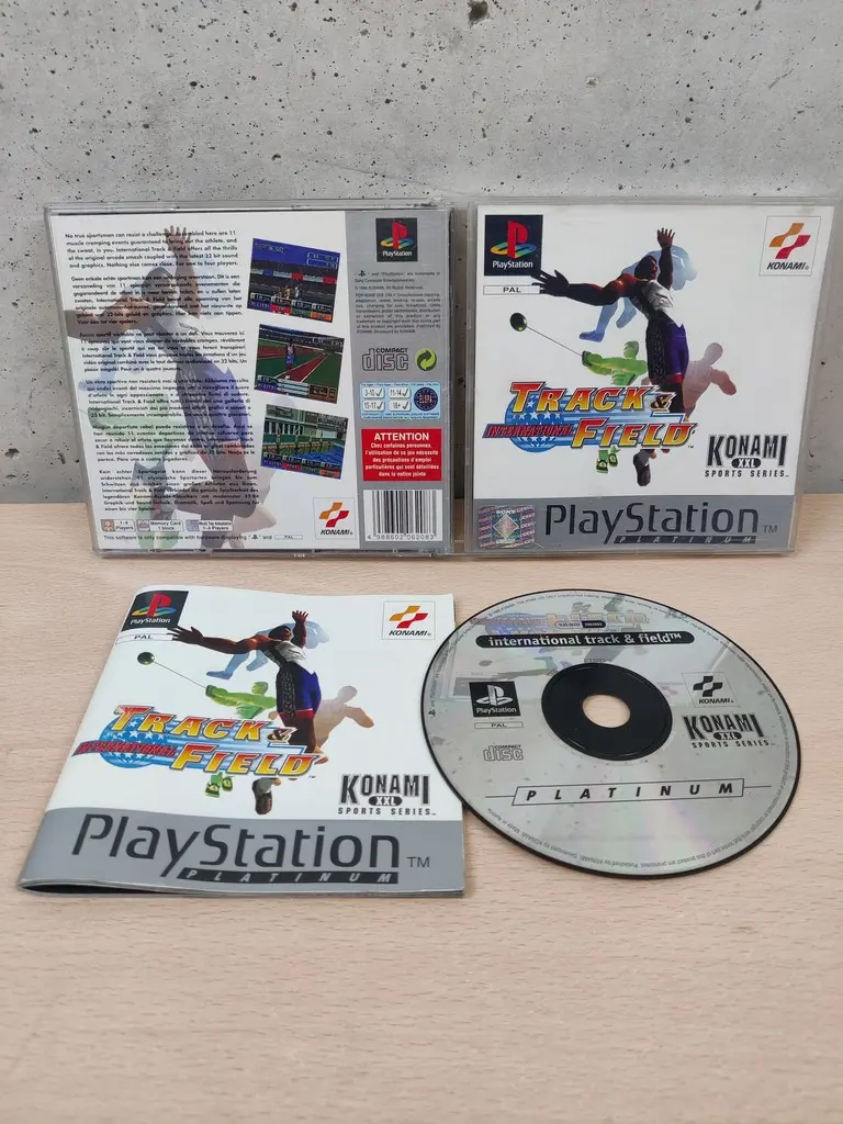 International Track & Field Platinum - PlayStation 1 PS1 - PAL ITA Completo - Vista 1