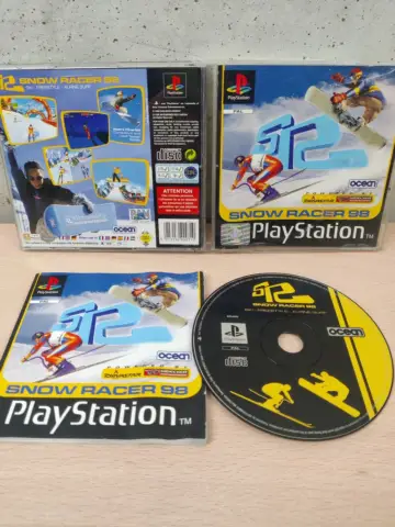 Reperto originale Snow Racer 98 - PlayStation 1 PS1 - PAL ITA Completo - Condizioni USATO TESTATO 100% CIB
