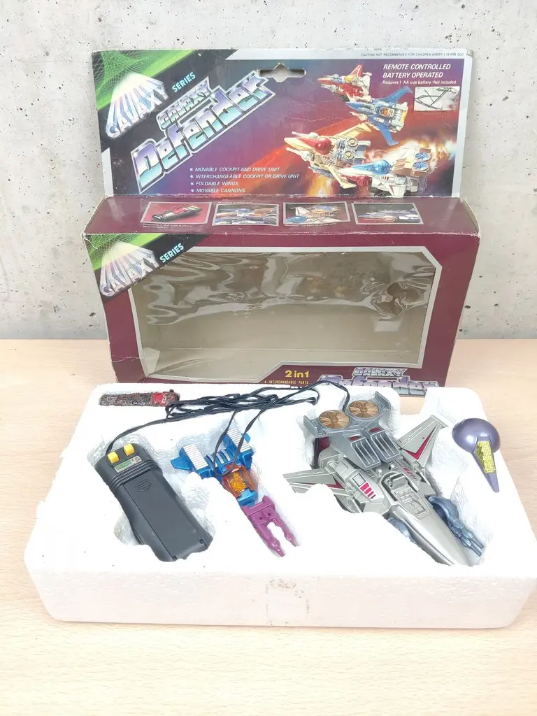 Galaxy Defender Aereo Spaziale Toys Remote Stick Control - Hong Kong Vintage - Vista 1