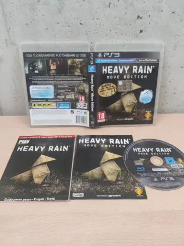 Reperto originale Heavy Rain Move Edition - PlayStation 3 PS3 - PAL ITA Completo - Condizioni USATO TESTATO 100% CIB
