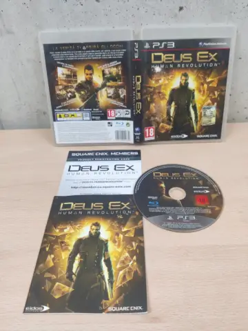 Reperto originale Deux Ex Human Revolution - PlayStation 3 PS3 - PAL ITA Completo - Condizioni USATO TESTATO 100% CIB