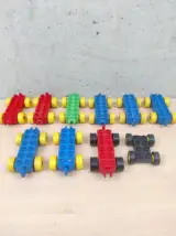 Miniatura 1 per Lotto 10 Basi Treno Auto - LEGO Duplo