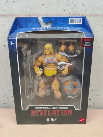 Reperto originale He-Man Master of the Universe MOTU - 18 cm Mattel Nuovo - Condizioni NUOVO / SIGILLATO CIB