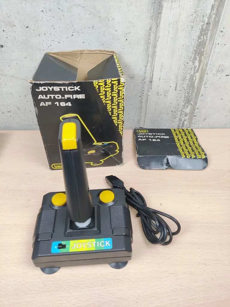 Joystick Auto Fire AF 164 Trevi Vintage Commodore - Amiga - Spectrum - Atari - Vista 1