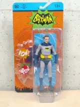 Miniatura 1 per Batman 66 Batman Unmasked DC Retro Action Figure Classic TV Series McFarlane Toys Nuovo
