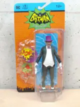 Miniatura 1 per The Penguin Batman DC Retro Action Figure Classic TV Series McFarlane Toys Nuovo