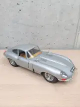 Miniatura 1 per Jaguar E Coupe 1961 Grigia 1:18 Burago