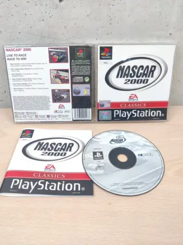 Reperto originale NASCAR 2000 Classics - PlayStation 1 PS1 - PAL ITA Completo Disco Specchio (2000) - Condizioni USATO TESTATO 100% CIB