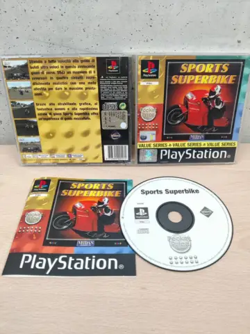 Reperto originale Sports Superbike - PlayStation 1 PS1 - PAL ITA Completo - Condizioni USATO TESTATO 100% CIB