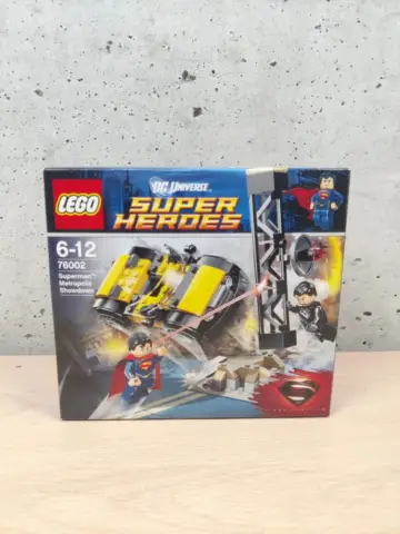 Reperto originale LEGO Super Heroes 76002 - Superman Resa dei Conti a Metropolis Nuovo Sigillato - Condizioni NUOVO / SIGILLATO CIB