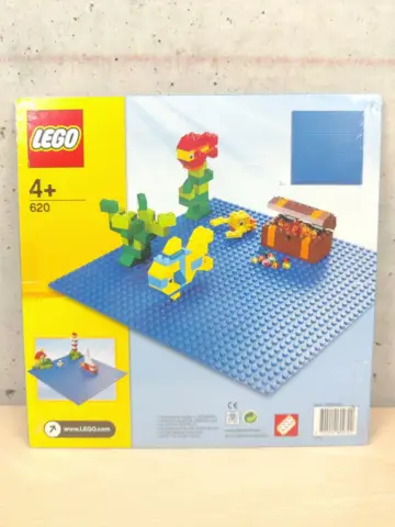Reperto originale LEGO 620 - Base Piatta Blu 32x32 Studs Nuovo MISB - Condizioni NUOVO / SIGILLATO CIB