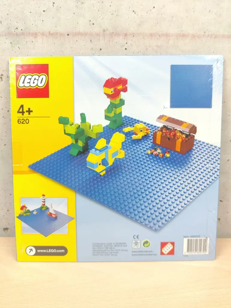 LEGO 620 - Base Piatta Blu 32x32 Studs Nuovo MISB - Vista 1