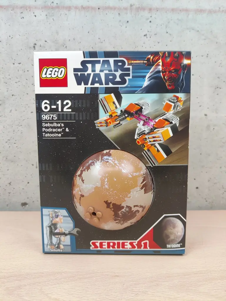 LEGO Star Wars 9675 - Sebulba's Podracer & Tatooine Nuovo e Sigillato - Vista 1