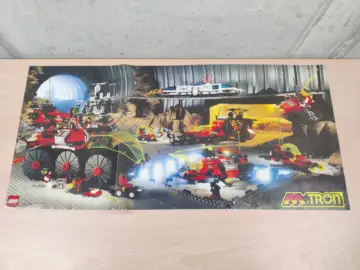 Reperto originale Poster LEGO M-Tron Vintage Anni '90 - Condizioni USATO CIB