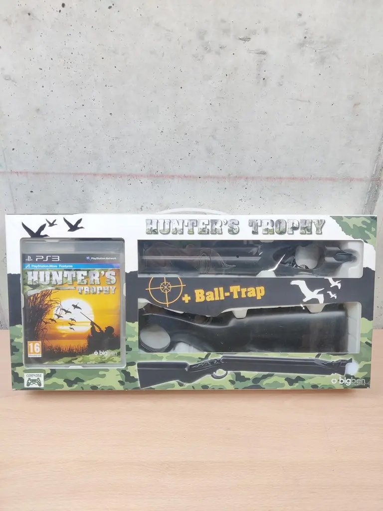 Hunter's Trophy + Ball Trap Fucile PS3 PlayStation 3 Nuovo - Vista 1