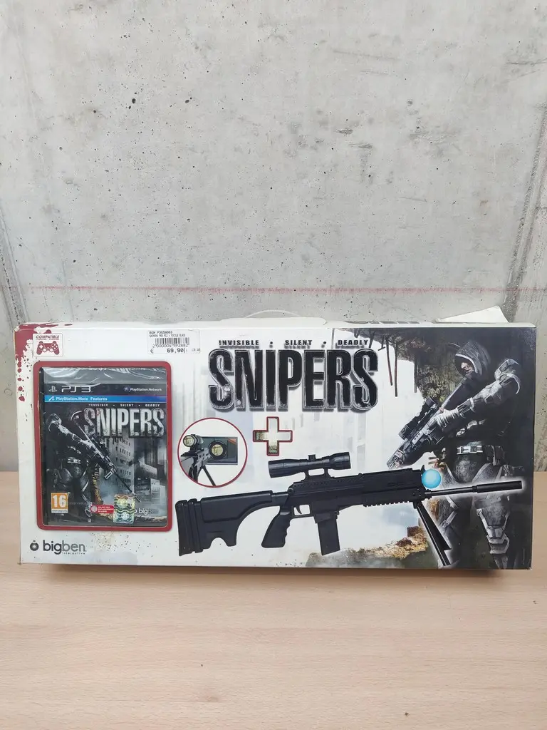 Snipers + Fucile PS3 PlayStation 3 Nuovo - Vista 1