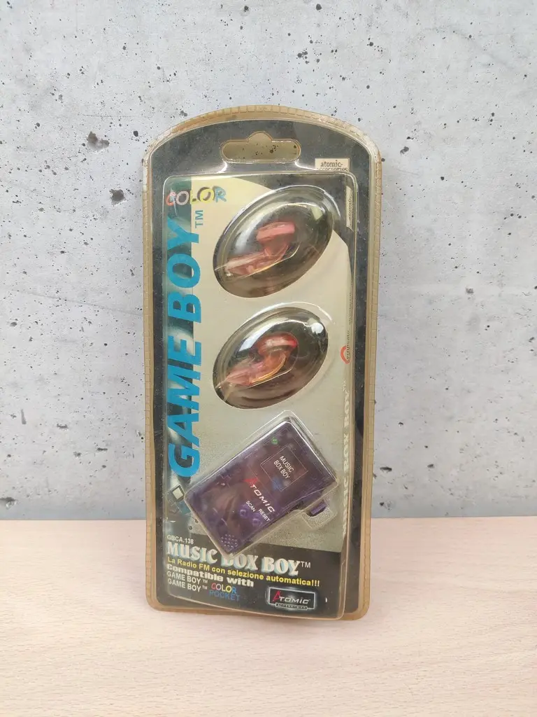 Music Box Boy Radio FM per il Game Boy Colore Atomic Nuovo - Vista 1
