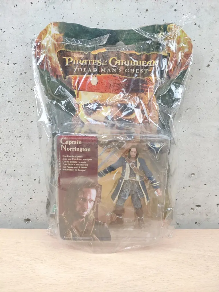 Pirates of the Caribbean Dead Man's Chest Captain Norrington Action Figure Nuovo #02 - Vista 1