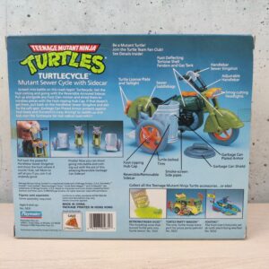 Miniatura 2 per Turtlecycle Tartarughe Turtles Ninja Teenage Mutant TMNT Vintage 1989 Playmates Nuovo