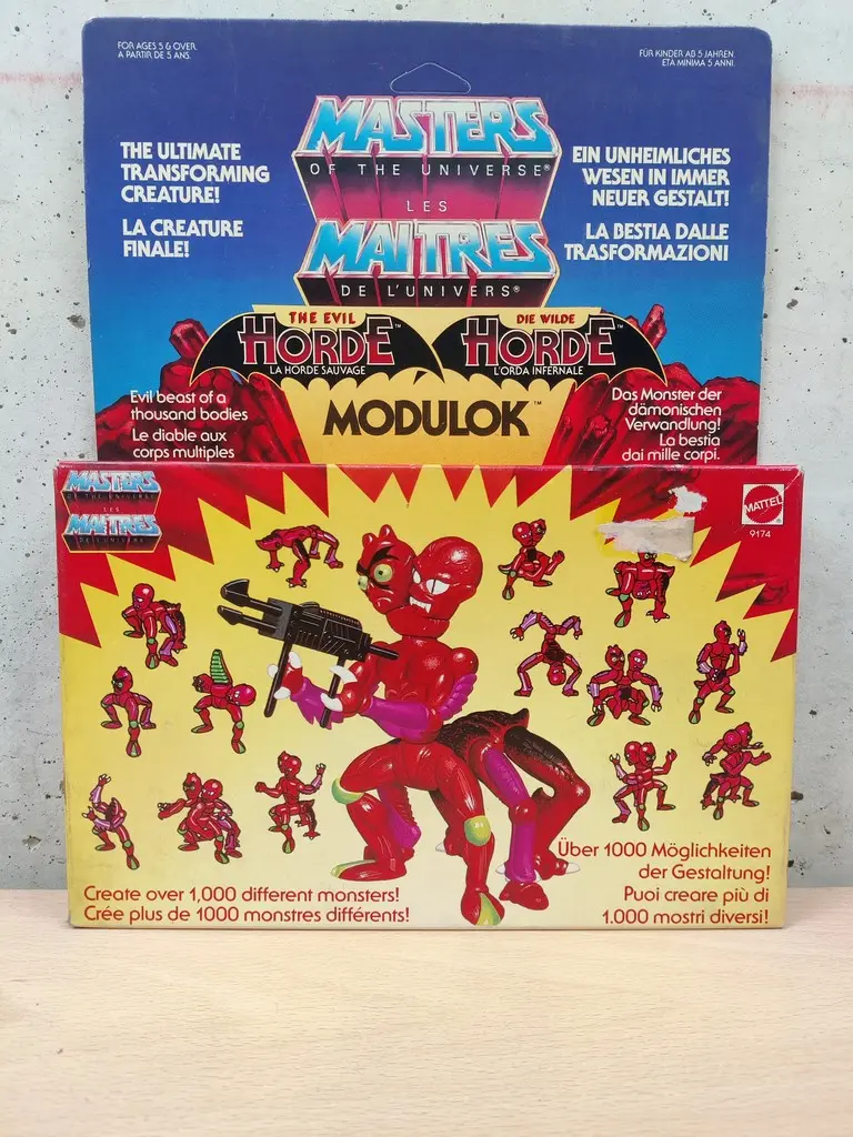 Modulok The Evis Horde - Masters of the Universe MOTU Malaysia 1984 Action Figure New - Vista 1
