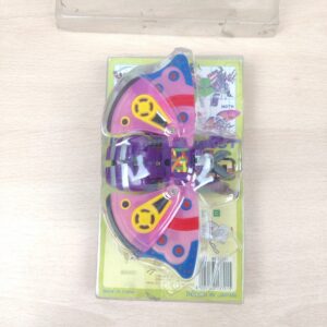 Miniatura 2 per V World Invading Insects Transformable Robot Purple Rainbow Moth Figure Vintage Nuovo