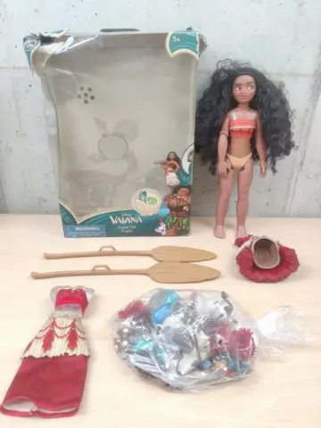 Reperto originale Oceania Moana Vaiana Disney Doll con Accessori e Scatola - Condizioni USATO CIB