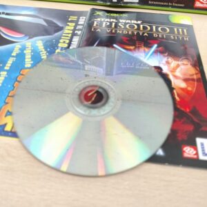 Miniatura 2 per Star Wars Episodio III la Vendetta dei Sith - Xbox Classic - PAL ITA Completo CD Specchio