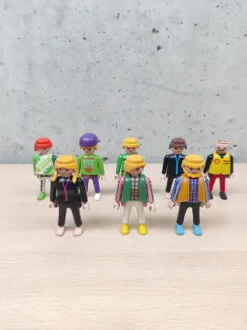 Reperto originale Lotto Personaggi Playmobil Geobra - Condizioni USATO CIB