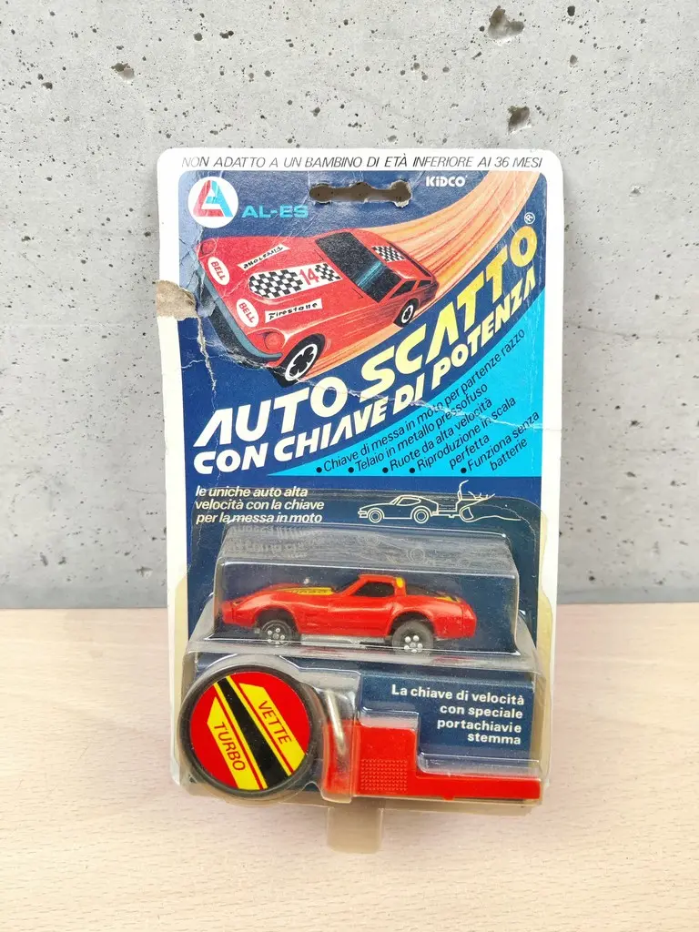 Auto Scatto con Chiave di Potenza Modellino Diecast Vintage Anni 80' Nuovo #05 - Vista 1